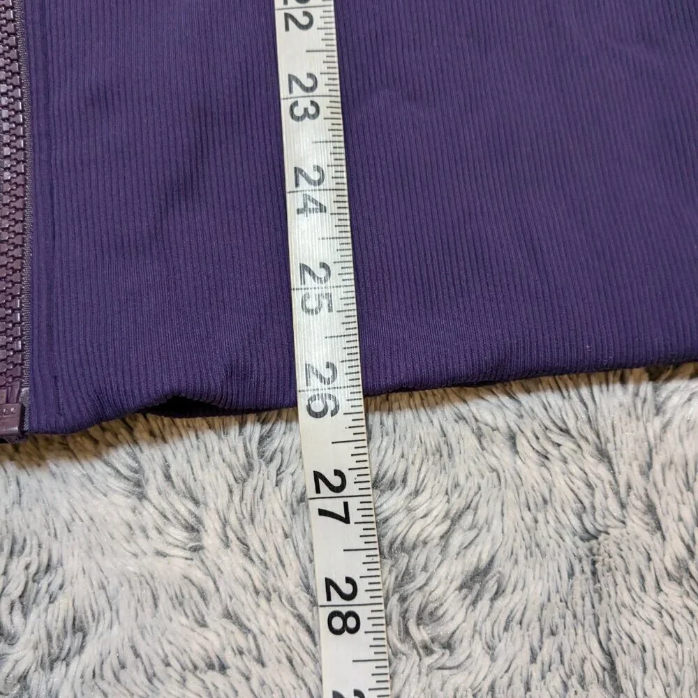 Lululemon Purple Dance Studio Jacket Reversible Hoodie Size 8